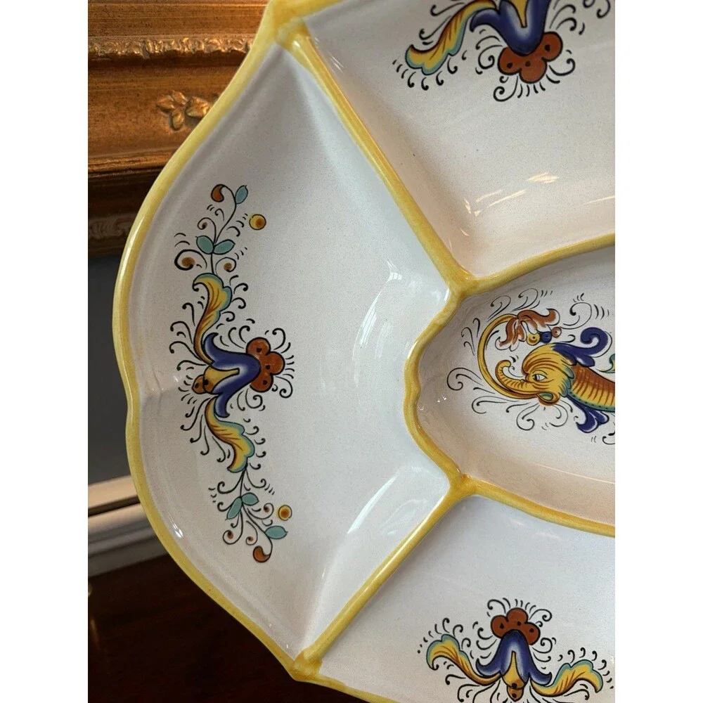 Deruta pottery antipasto